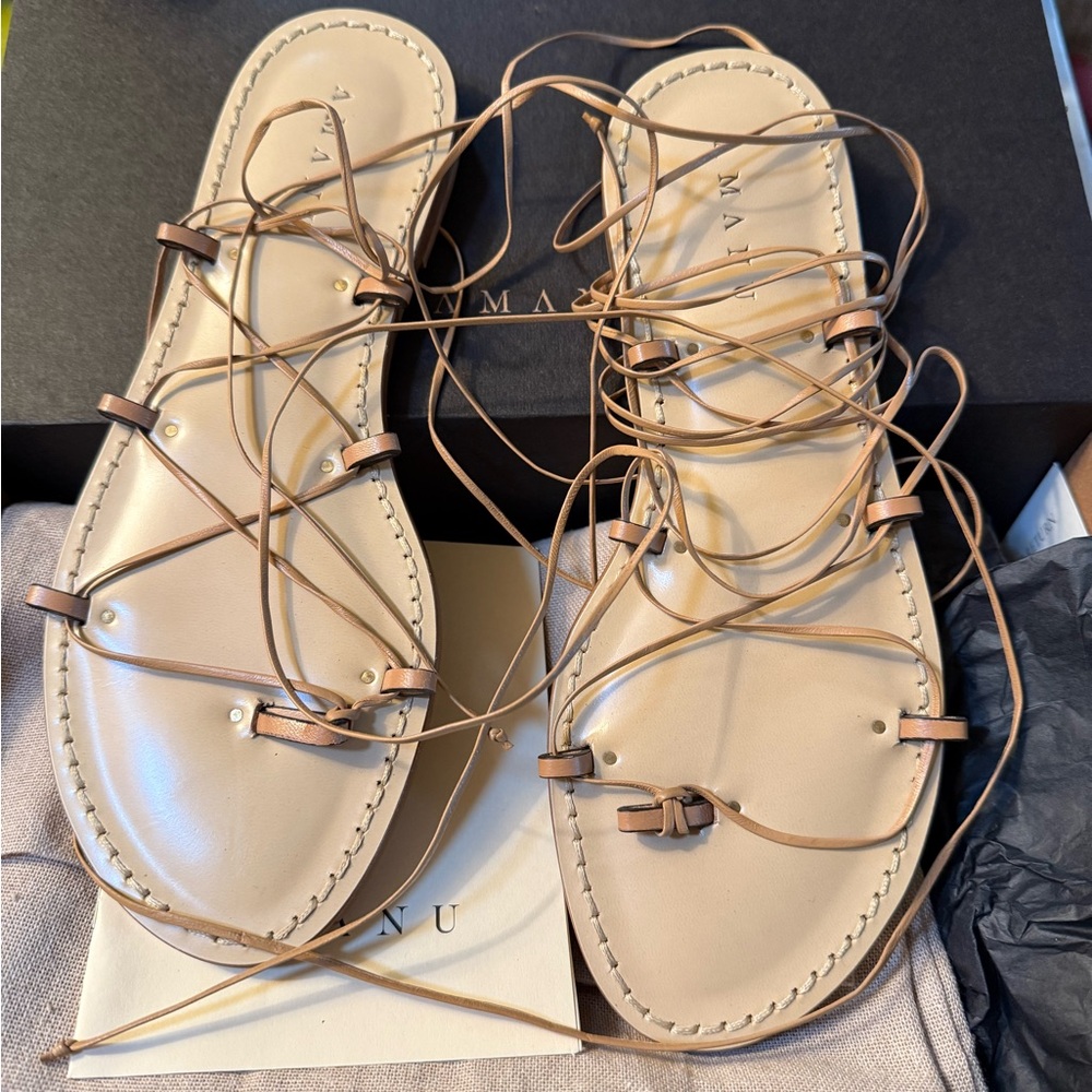 Amani Studio Serengeti Sandals in Nude